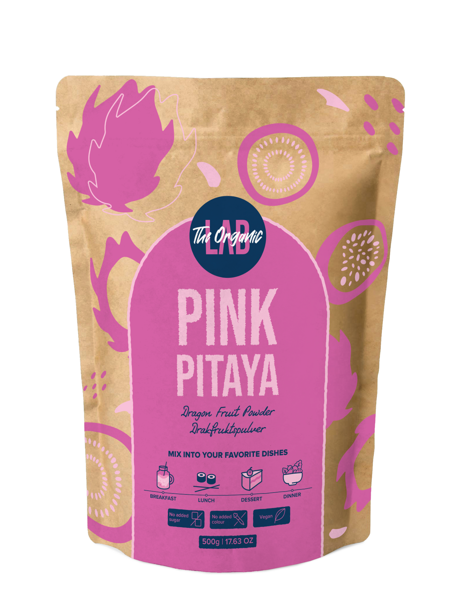 Bulk of Pink Pitaya 500g