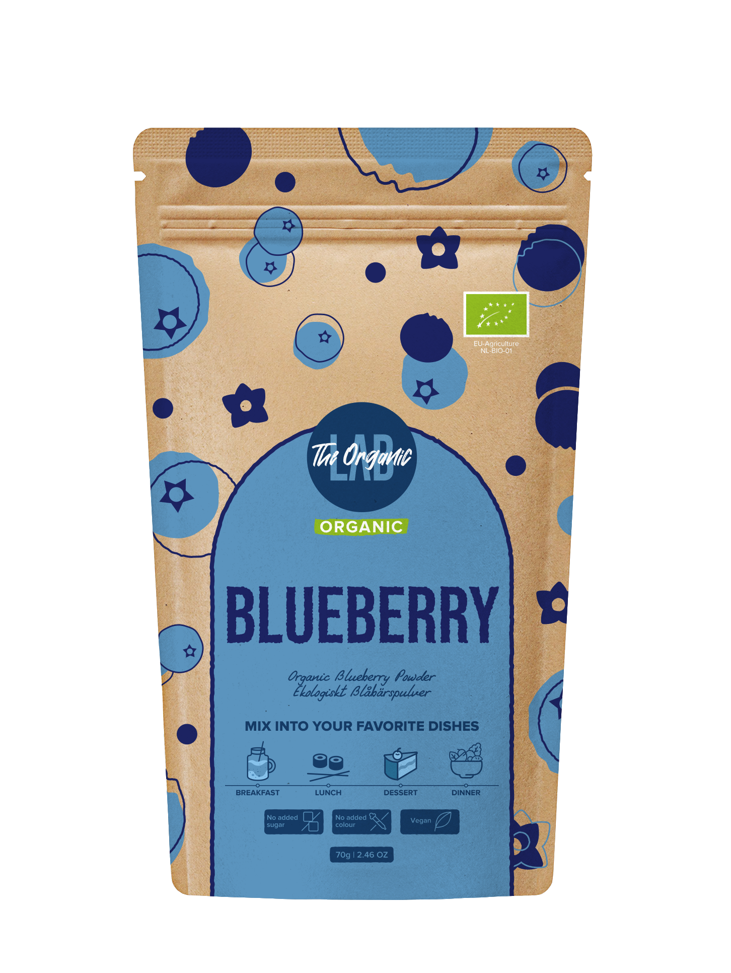 Organic Blueberry Powder 70g