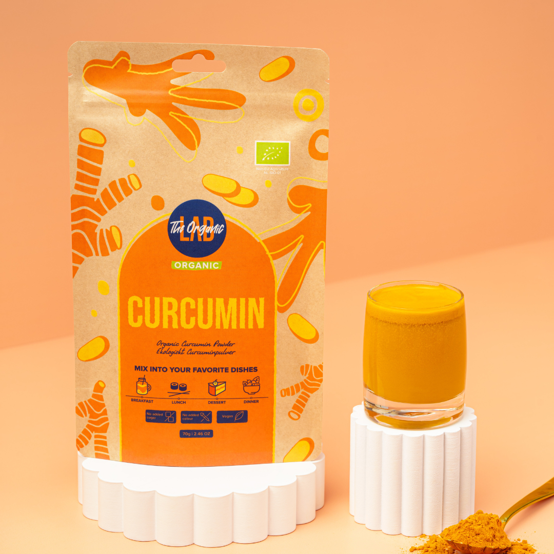 Organic Yellow Curcumin Powder