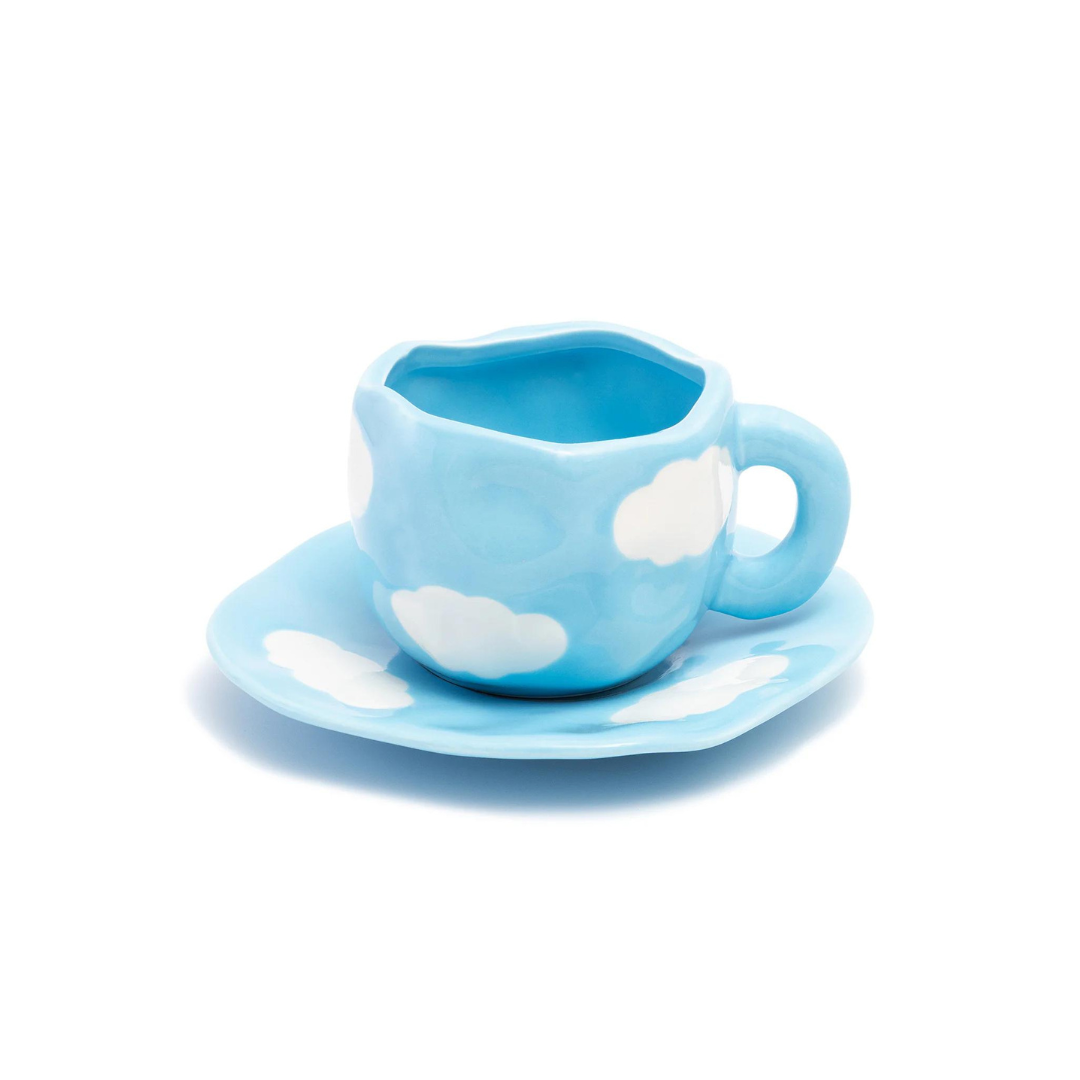 Dreamy Sky Ceramic Cup & Saucer